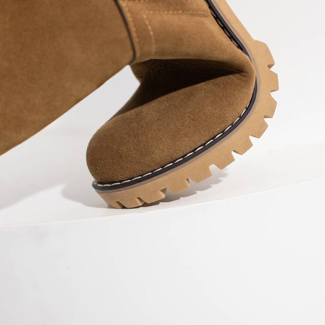 CAROLINE - Luchtige zomersandalen met hoge hak