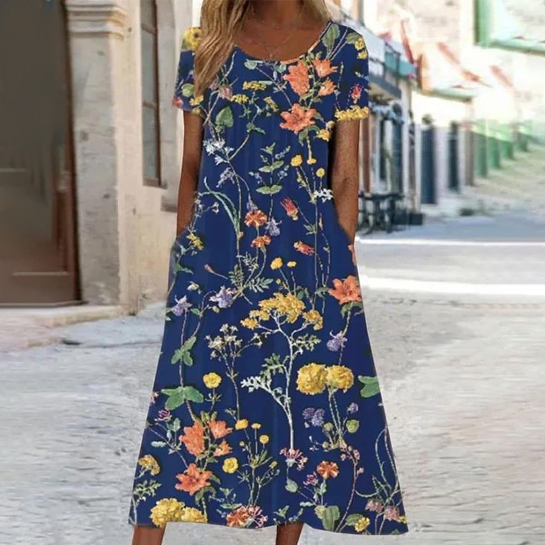 MINA - Casual bloemenjurk voor de zomer