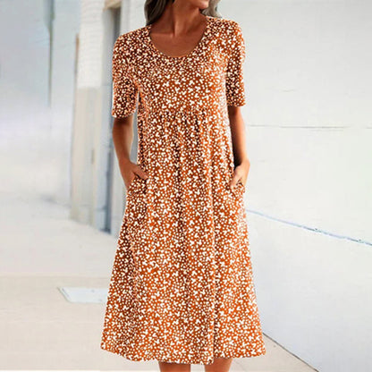 VEGA - Zomerse casual bloemenjurk
