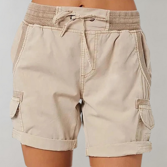 Dorthea - Zomerse damesshort met hoge taille