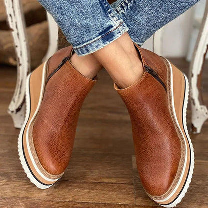 ESTEE - Lage enkellaarzen voor dames, perfect voor de lente en zomer