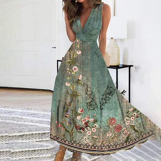 EZRA - Elegante zomer bloemenjurk