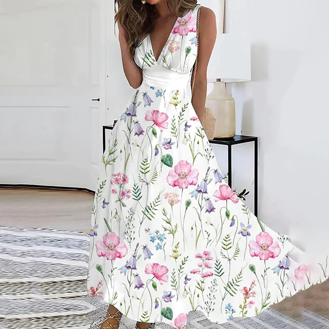 EZRA - Elegante zomer bloemenjurk