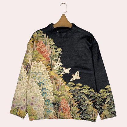LAURA - Trendy Bedrukte Zomerse Trui voor Dames