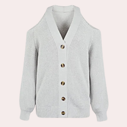 ESTELLA - Luxe Zomerse Schouders Trui voor Dames