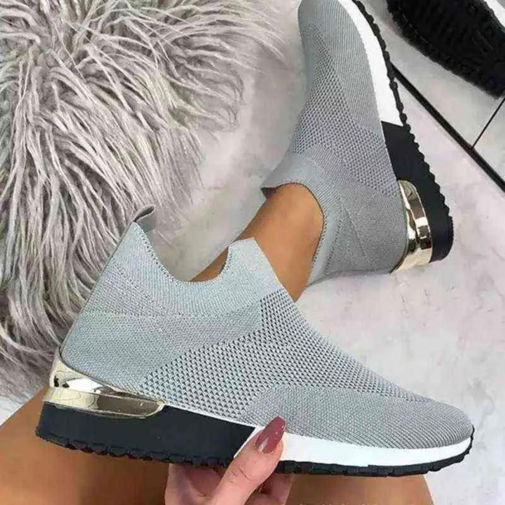 Fabiola - Moderne Comfort Slip-On Zomerschoenen voor Dames