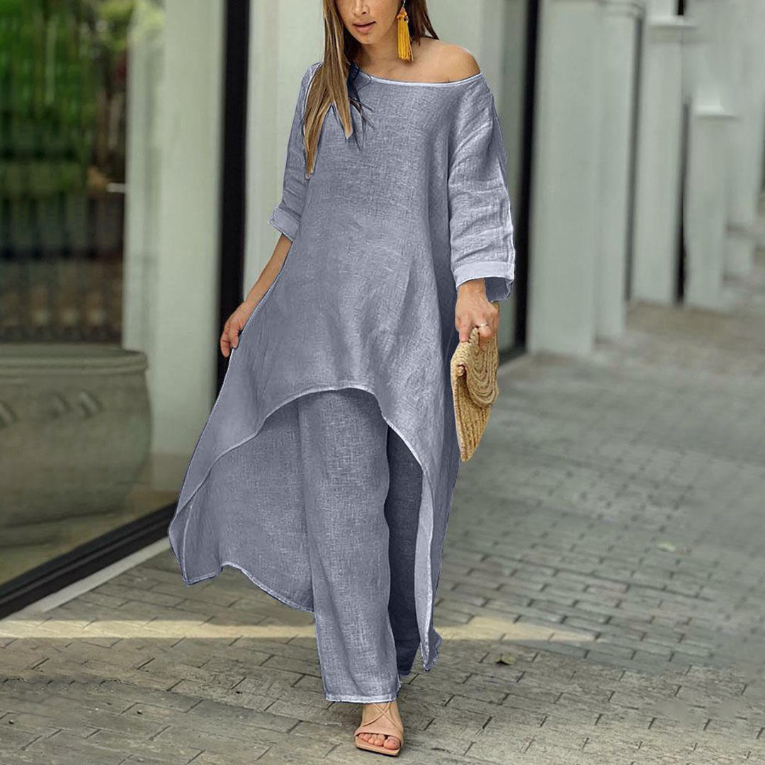 SERAPHINE - Trendy zomers casual setje