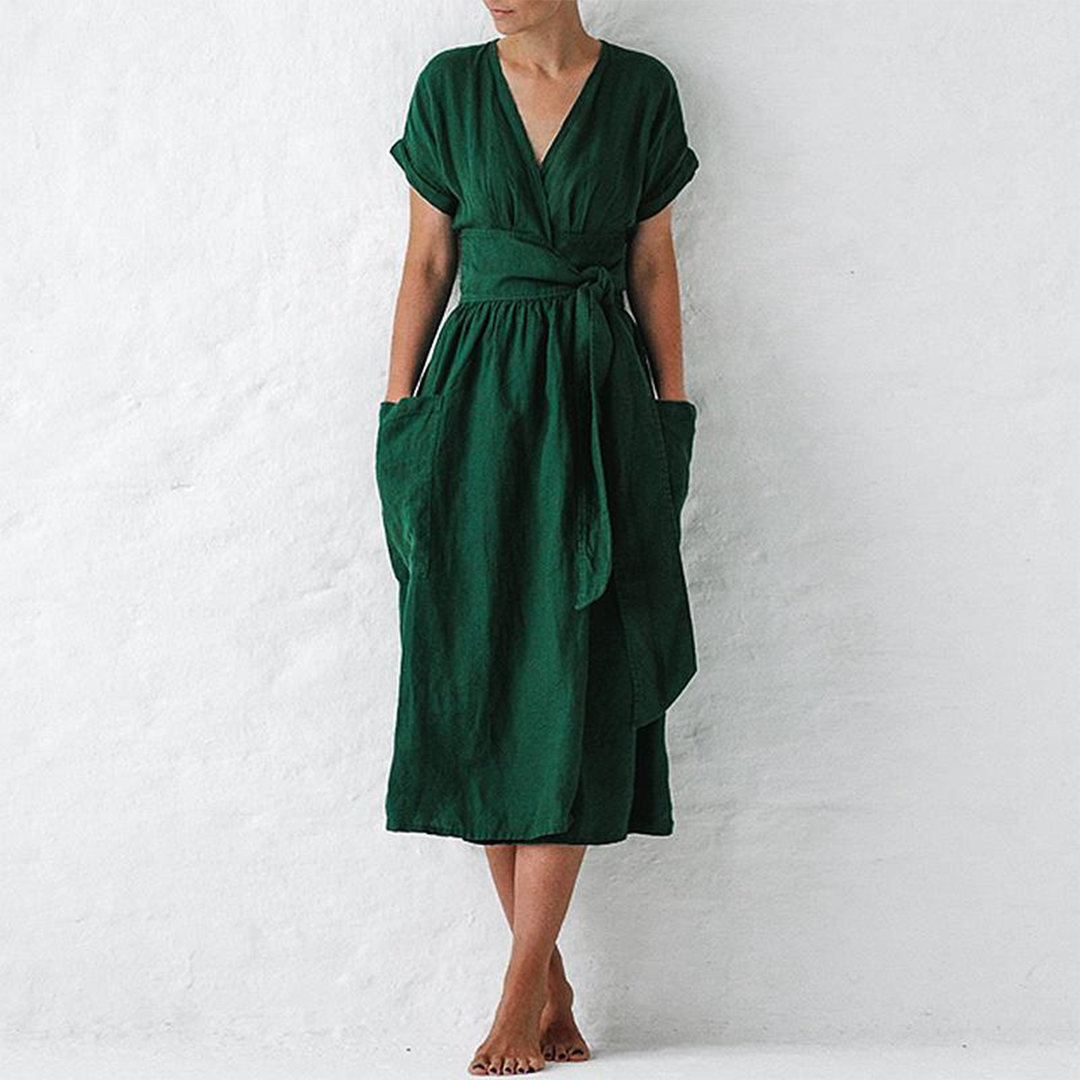 AVAH - Casual v-hals zomerjurk