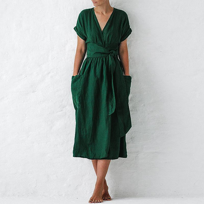 AVAH - Casual v-hals zomerjurk