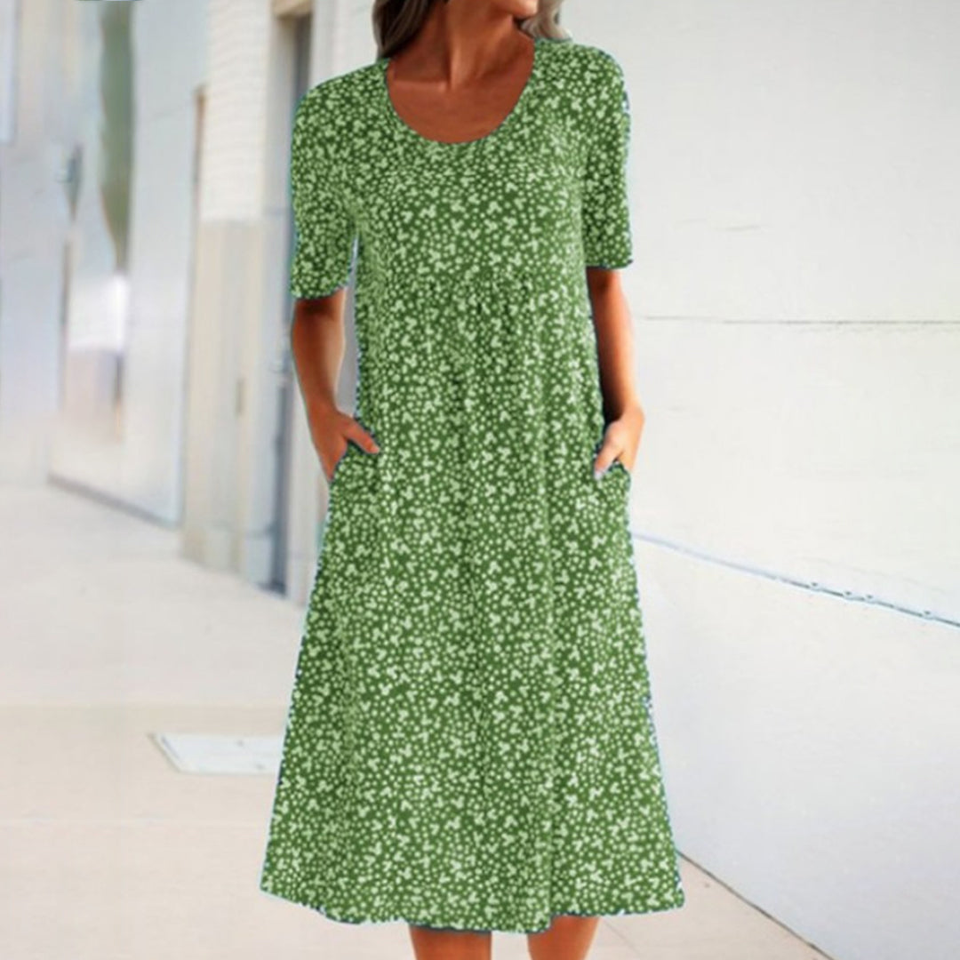 VEGA - Zomerse casual bloemenjurk