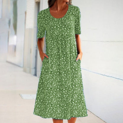 VEGA - Zomerse casual bloemenjurk