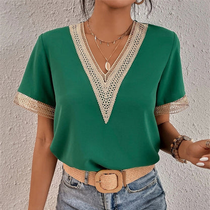 TANJA - Elegant dames t-shirt voor de zomer