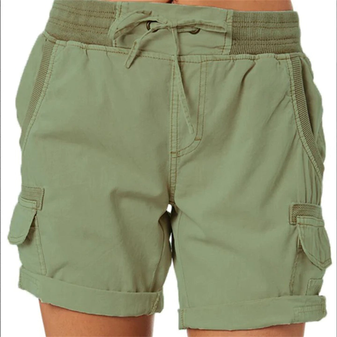EMERSYN - Zomerse cargo shorts voor dames