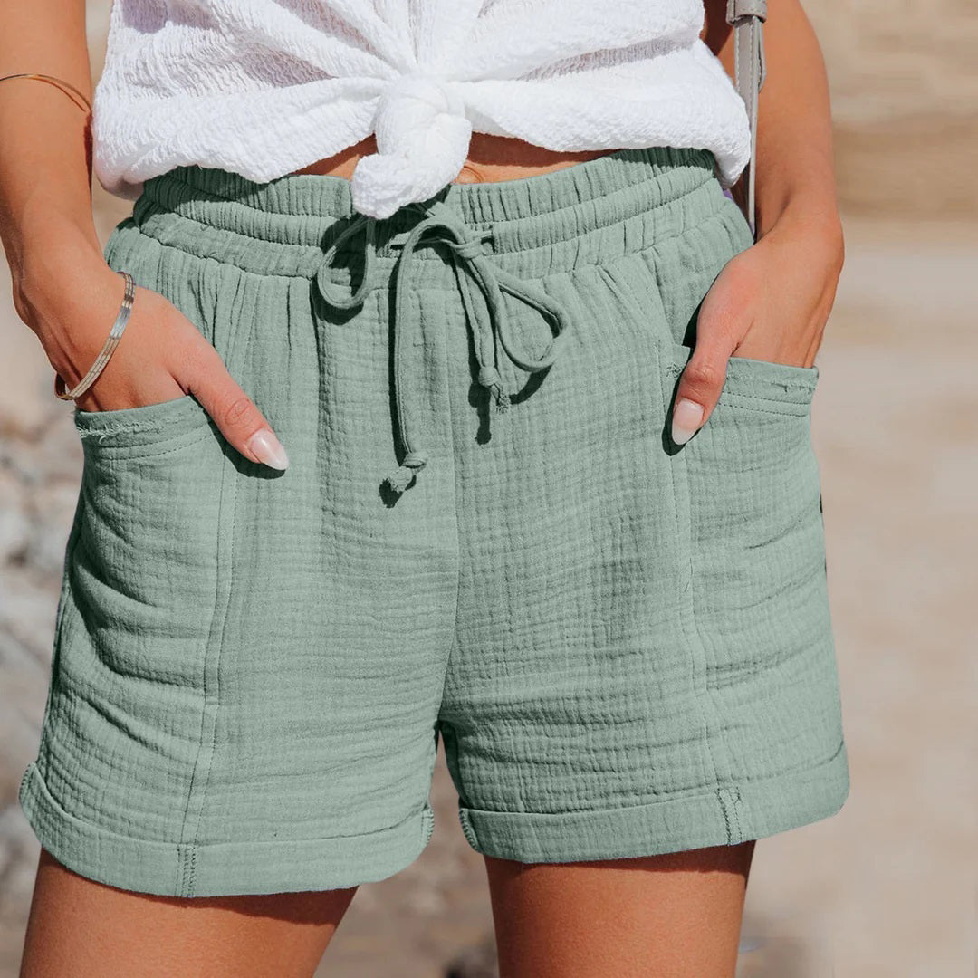 MANYA - Luchtige zomerse casual shorts