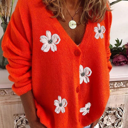LAYLA - Zomers gebloemd vest met V-hals