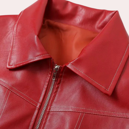 MANUELA - Trendy Zomer Bikerjack voor Dames