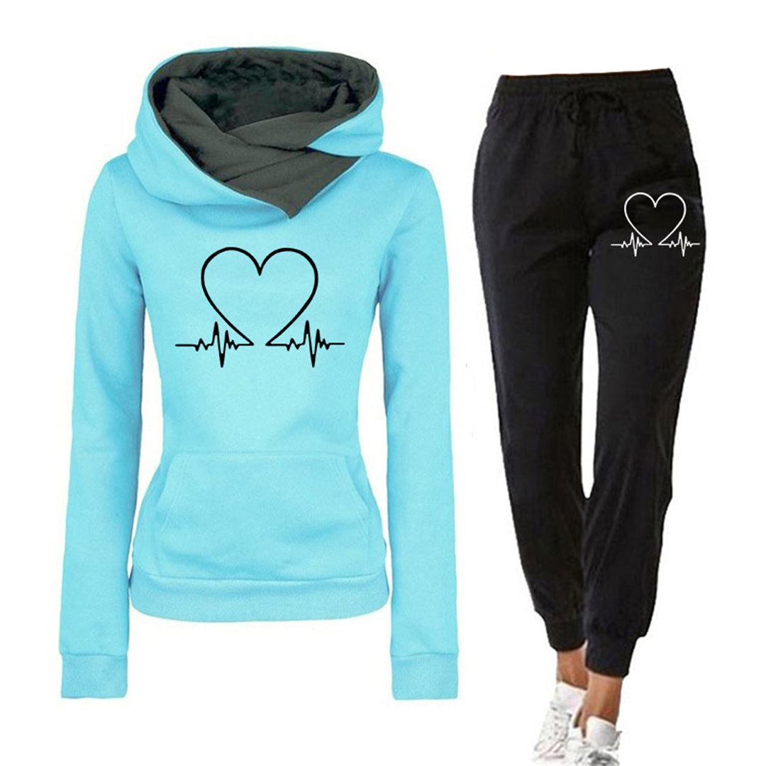 HEARTBEAT - Zomerse jogging set met broek voor dames