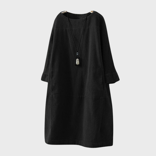 Idunn - Corduroy damesjurk voor de zomer
