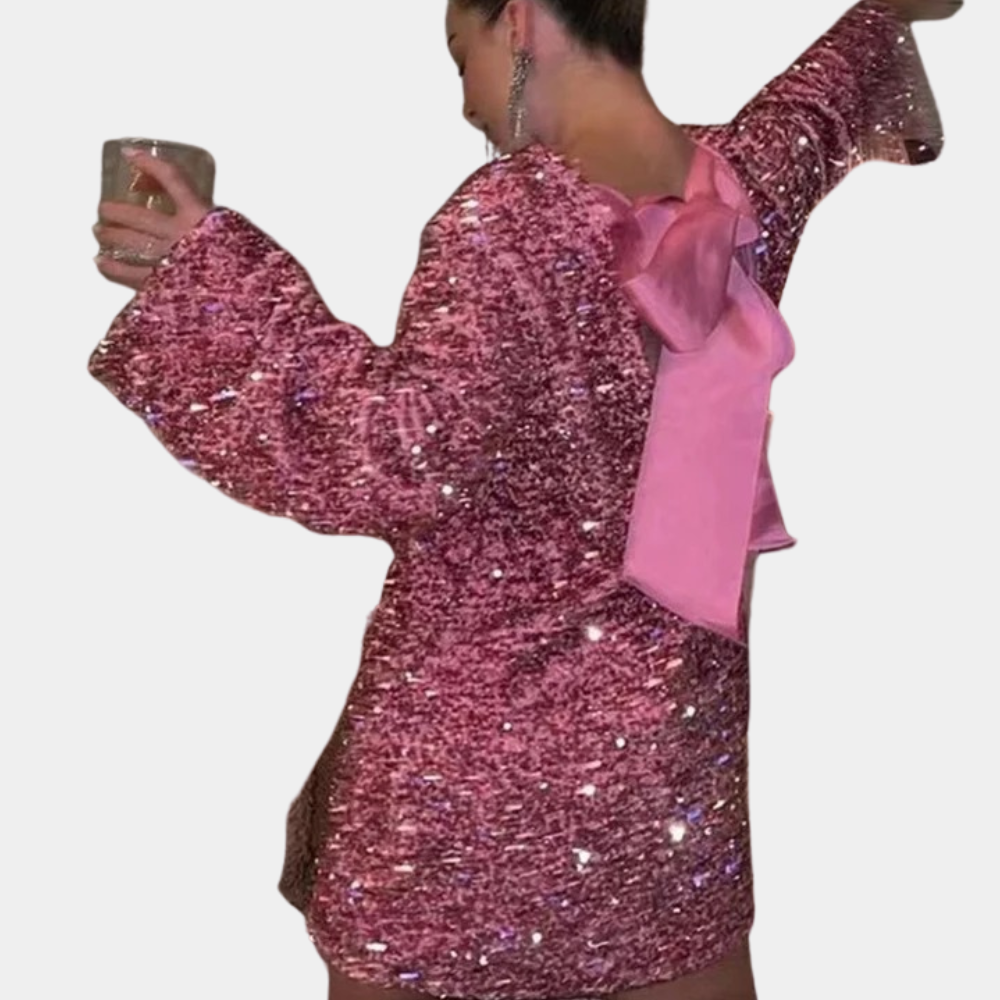 Janice - Zomerse paillettenjurk voor dames