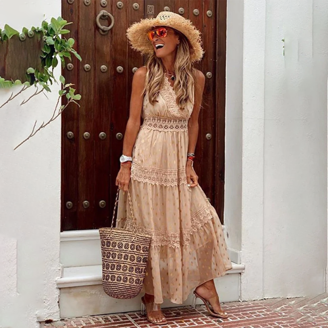 FLORENCE - Elegante boho zomerjurk