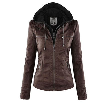 LIESL - Leren zomerjas voor dames - Perfect voor Lente en Zomer