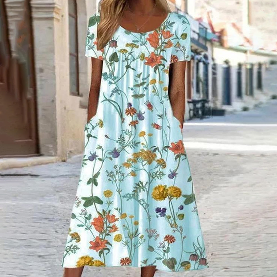MINA - Casual bloemenjurk voor de zomer