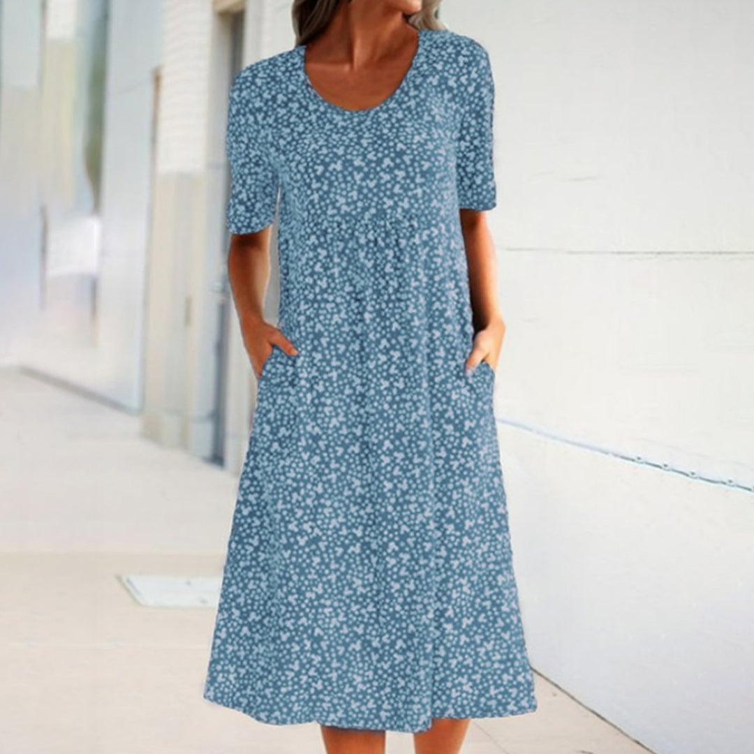 VEGA - Zomerse casual bloemenjurk