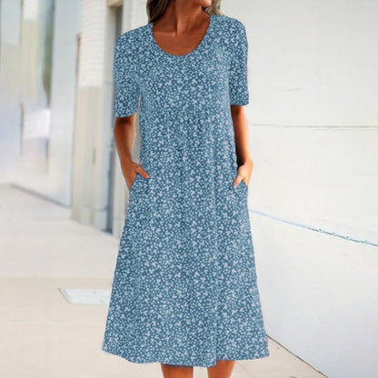 VEGA - Zomerse casual bloemenjurk