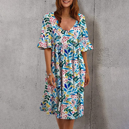 ULLA - Stijlvolle casual zomerjurk