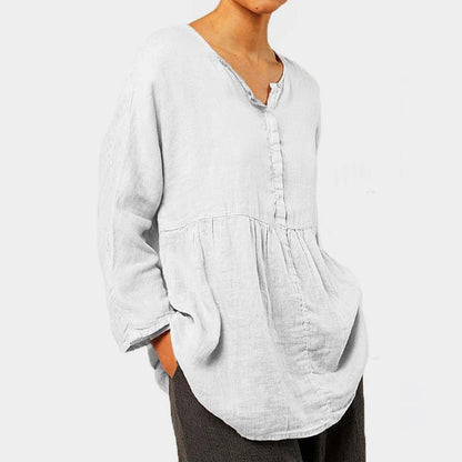 ENIKO - Elegante grote maat zomerblouse
