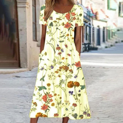 MINA - Casual bloemenjurk voor de zomer