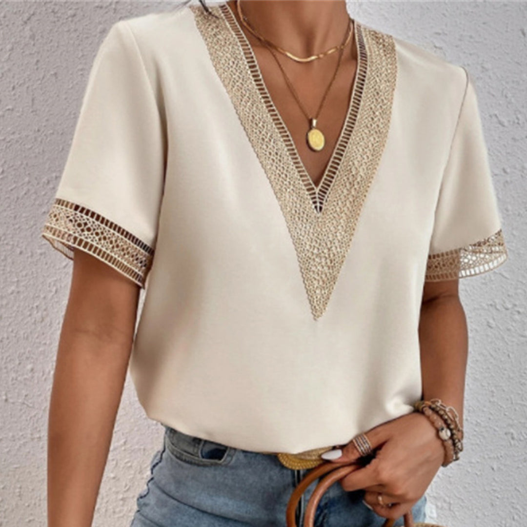 TANJA - Elegant dames t-shirt voor de zomer