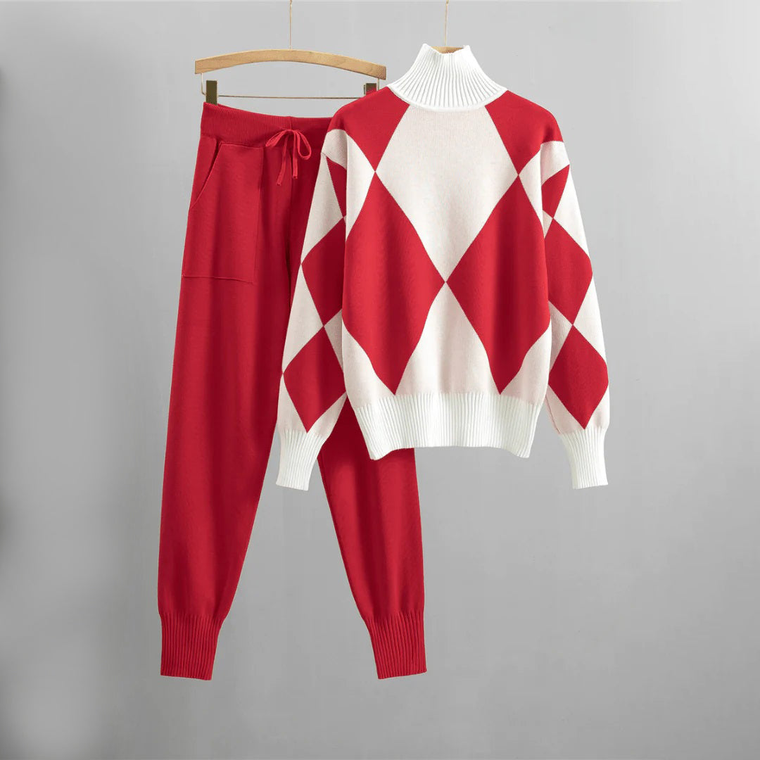 MARYANA - Lichte zomertrui en broek set