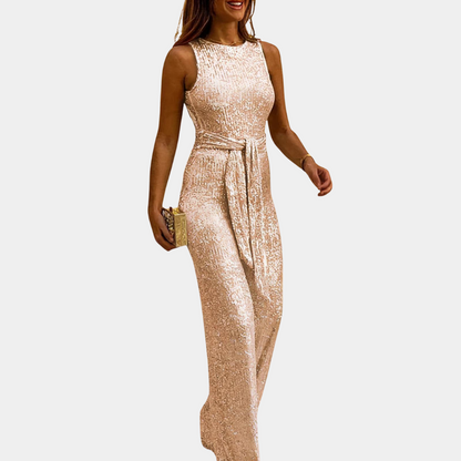 Monica - Glitter jumpsuit voor dames - Zomerse editie