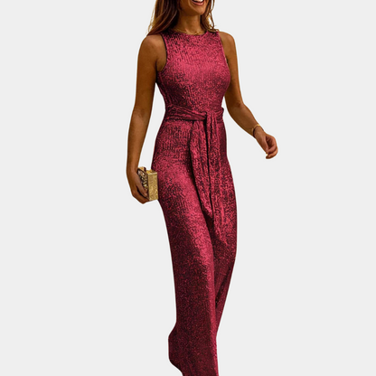 Monica - Glitter jumpsuit voor dames - Zomerse editie