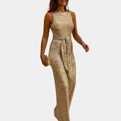 Monica - Glitter jumpsuit voor dames - Zomerse editie