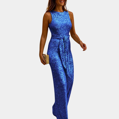 Monica - Glitter jumpsuit voor dames - Zomerse editie