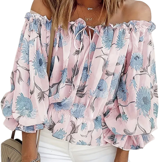 Stijlvolle bloemenblouse voor dames - Perfect voor de Zomer