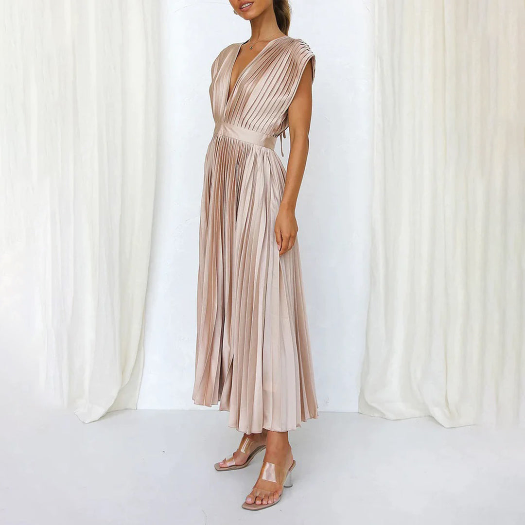 VILHELMINA - Elegante zomerse maxi jurk