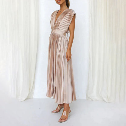 VILHELMINA - Elegante zomerse maxi jurk