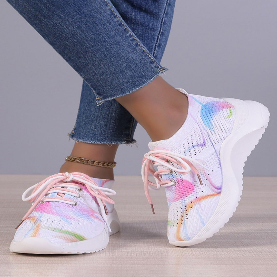 AZARIAH - Kleurrijke zomerse damesschoenen