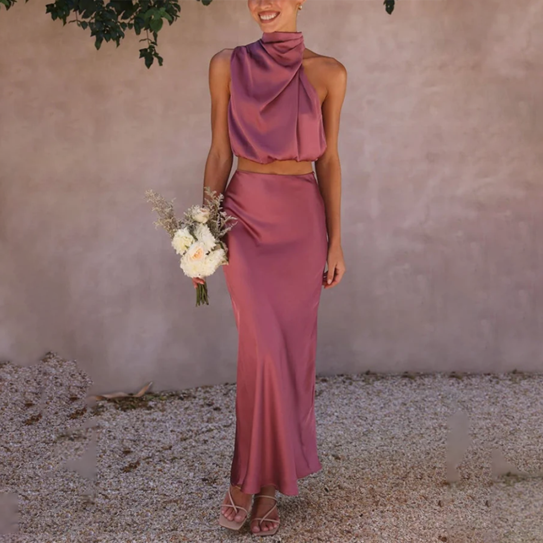 GUILLAUME - Stijlvolle zomerse maxi rok set
