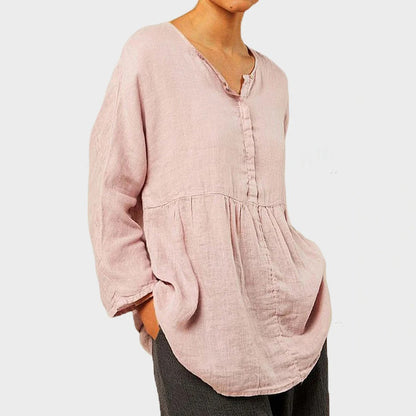 ENIKO - Elegante grote maat zomerblouse
