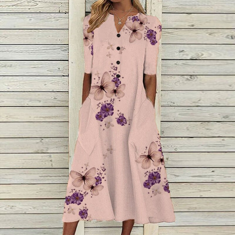 Destiny - Zomerse Bloemen Jurk