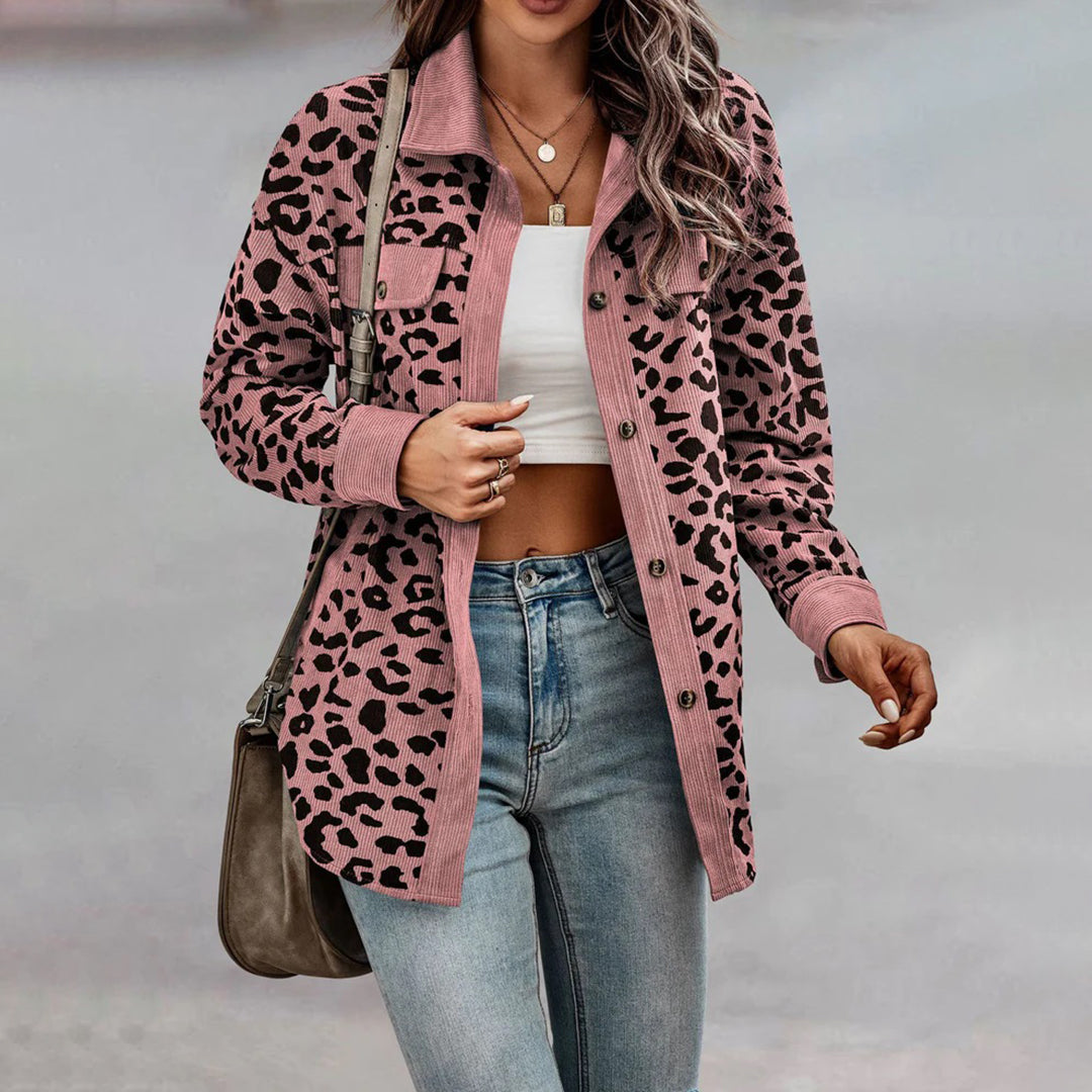 BAILEE - Trendy luipaardprint zomerjas
