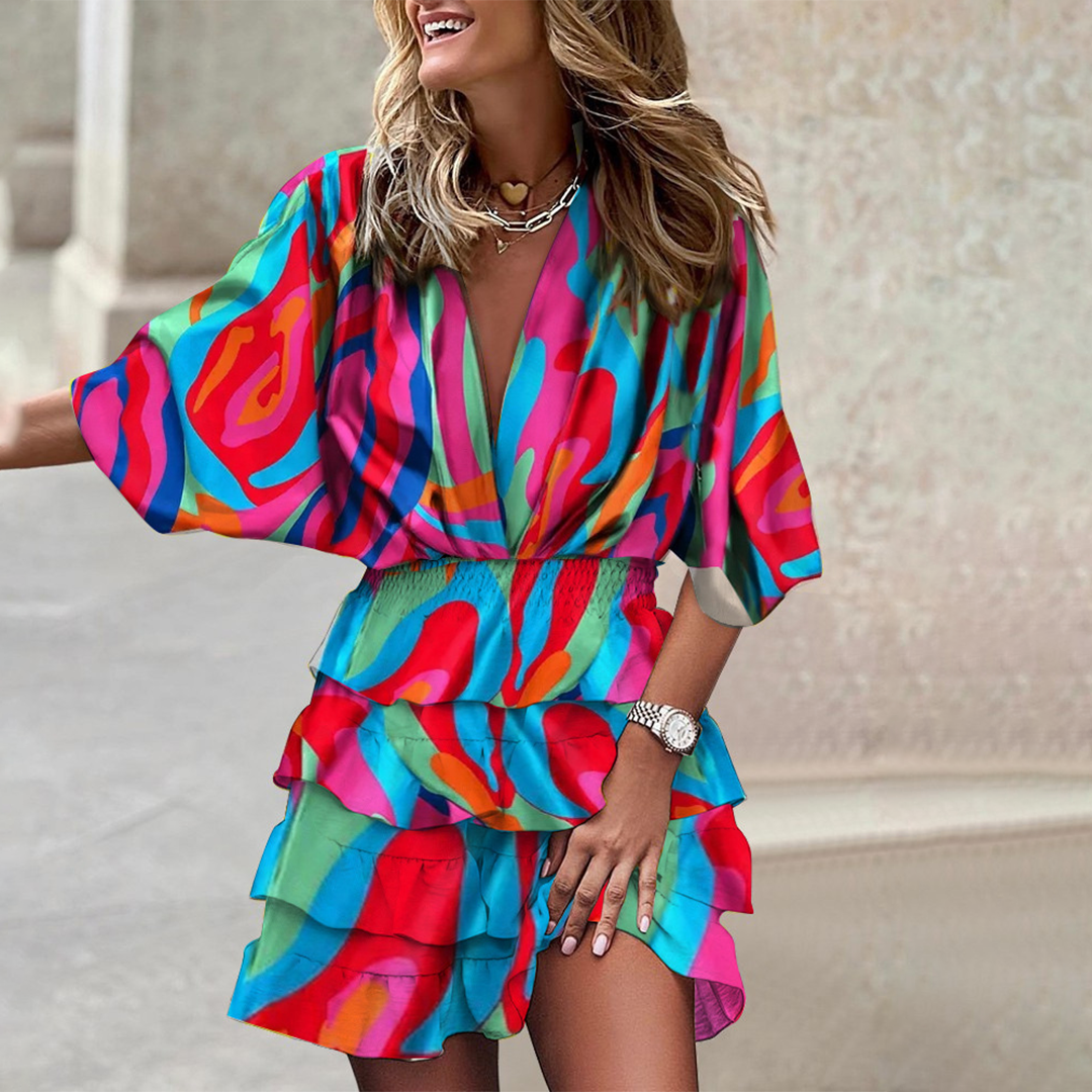 CHLOE - Stijlvolle zomer mini-jurk