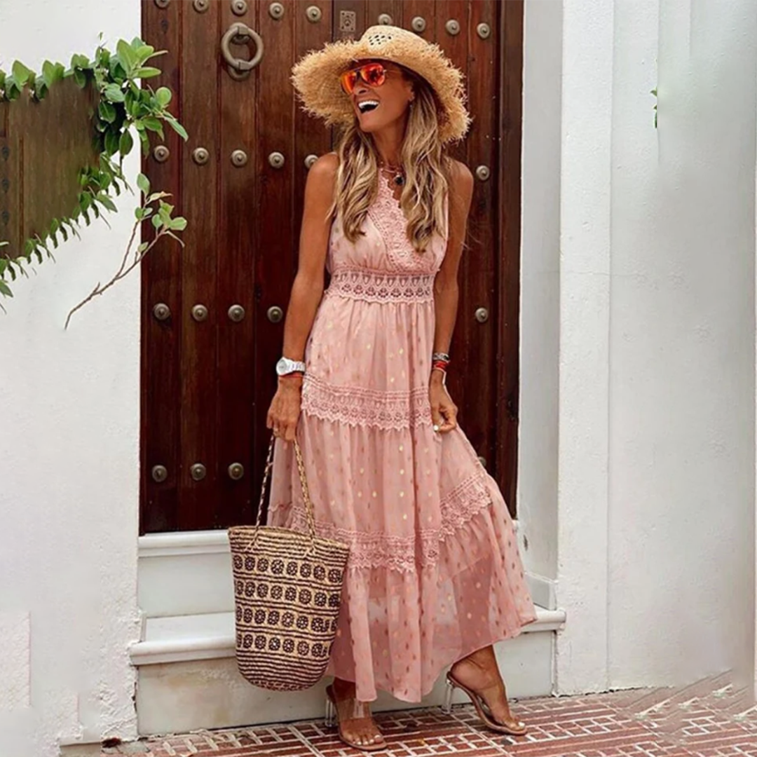 FLORENCE - Elegante boho zomerjurk