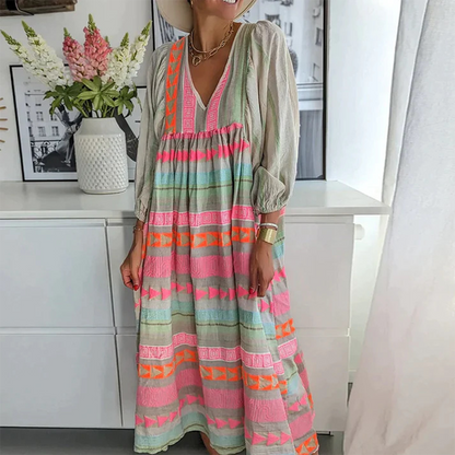 MANUELA - Comfortabel en luchtig zomerjurkje