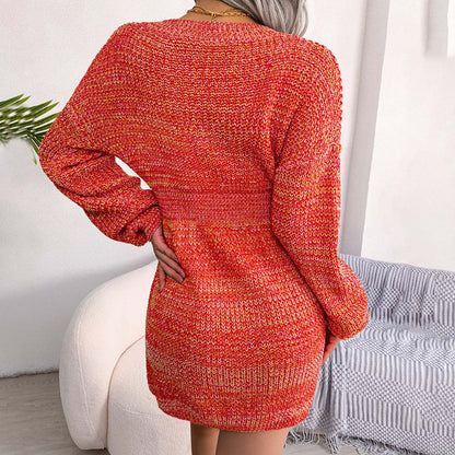 VONDRA - Elegante zomer mini-jurk
