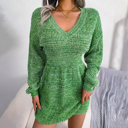 VONDRA - Elegante zomer mini-jurk